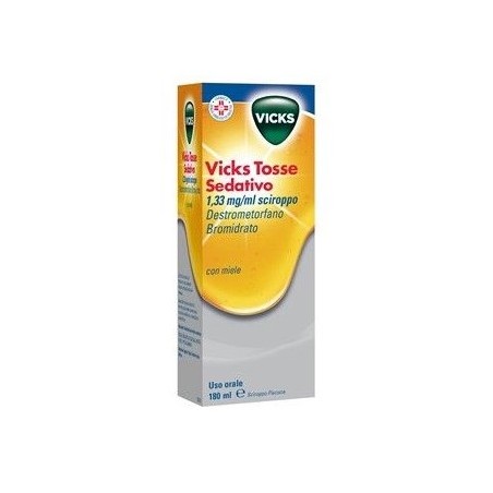 Procter & Gamble Vicks Tosse Sedativo 1,33 Mg/ml Sciroppo Destrometorfano Bromidrato Con Miele