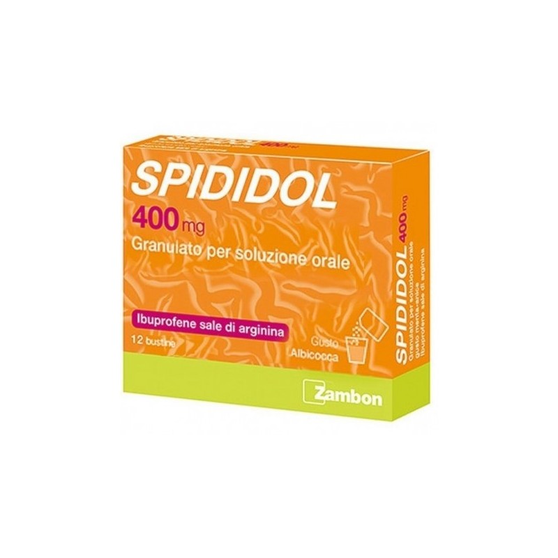 Spididol 400 Mg 12 Compresse Rivestite ibuprofene per il dolore e sintomi dell'influenza