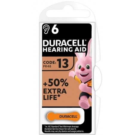 Duracell Italy Duracell Easy Tab 13 Arancio Batteria Per Apparecchio Acustico