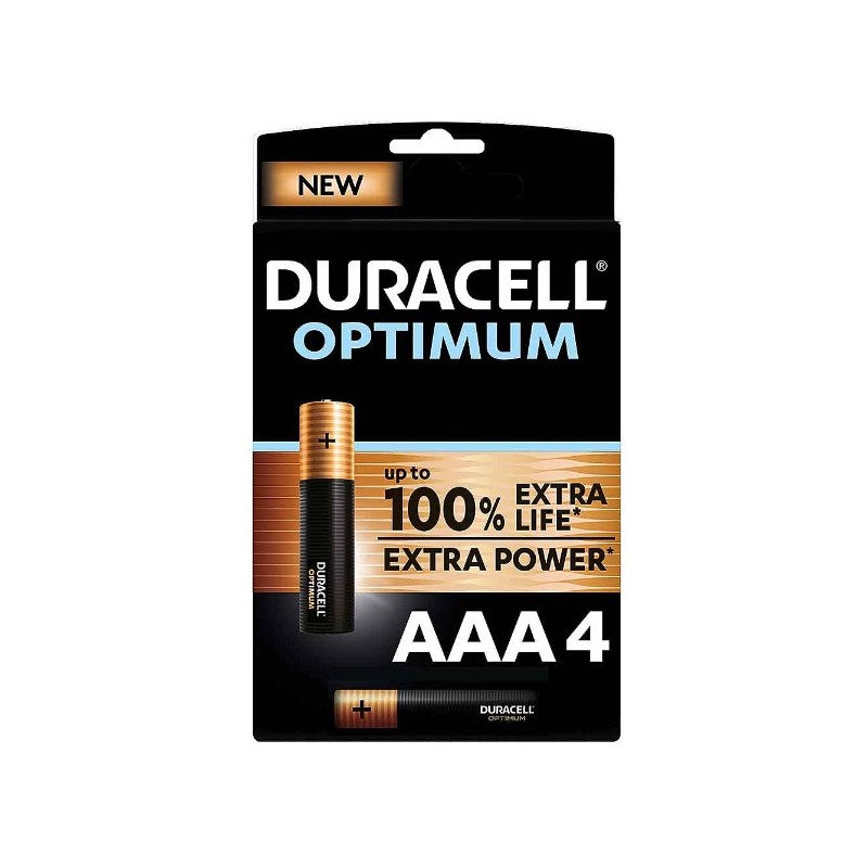 Duracell Italy Duracell Optimum Aa B4 4 Pezzi