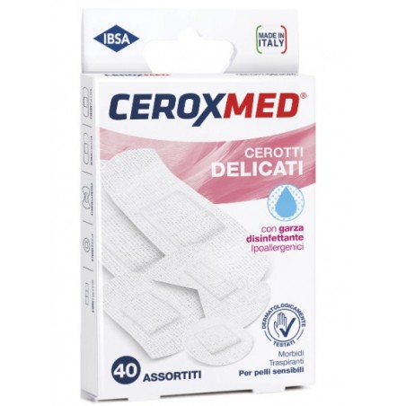 Nova Argentia Ind. Farm Cerotti Delicati Ceroxmed Assortiti 40 Pezzi