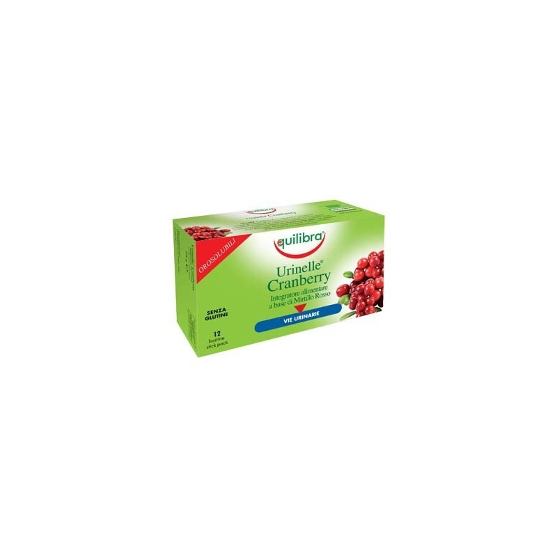 Equilibra Urinelle Cranberry 12 Bustine Orosolubili