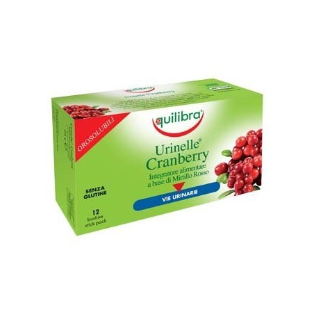 Equilibra Urinelle Cranberry 12 Bustine Orosolubili