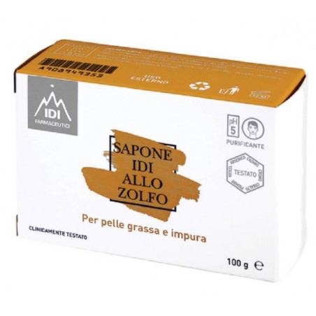 Idi Farmaceutici Sapone Idi Zolfo 100 G