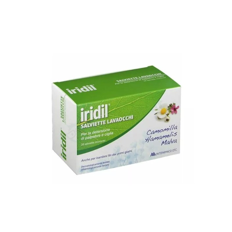 Montefarmaco Otc Iridil Salviettine Lavaocchi 28 Pezzi