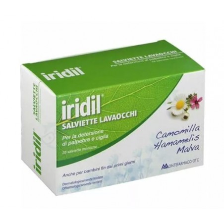 Montefarmaco Otc Iridil Salviettine Lavaocchi 28 Pezzi