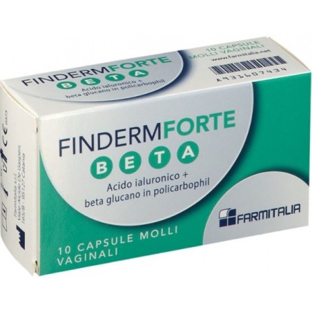 Farmitalia - Soc. Unipers. Finderm Forte Beta 10 Capsule Molli