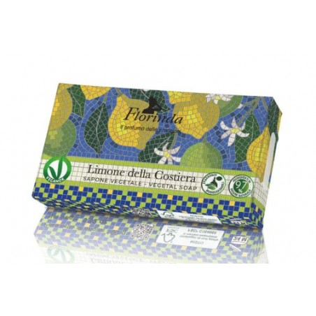 La Dispensa Sapone Vegetale 100 G Limone Della Costiera Mosaico Olio Oliva