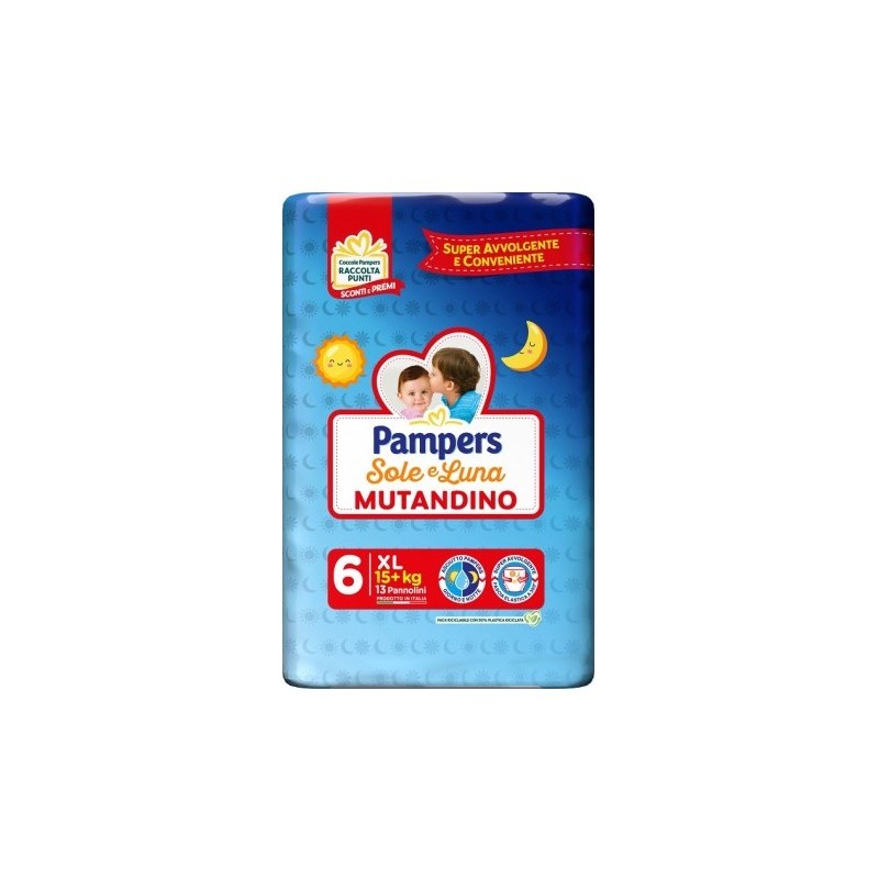 Fater Pampers Sole Luna Xl 13 Pezzi