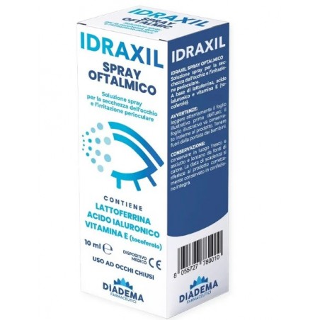 Diadema Farmaceutici Spray Oftalmico Idraxil 10 Ml