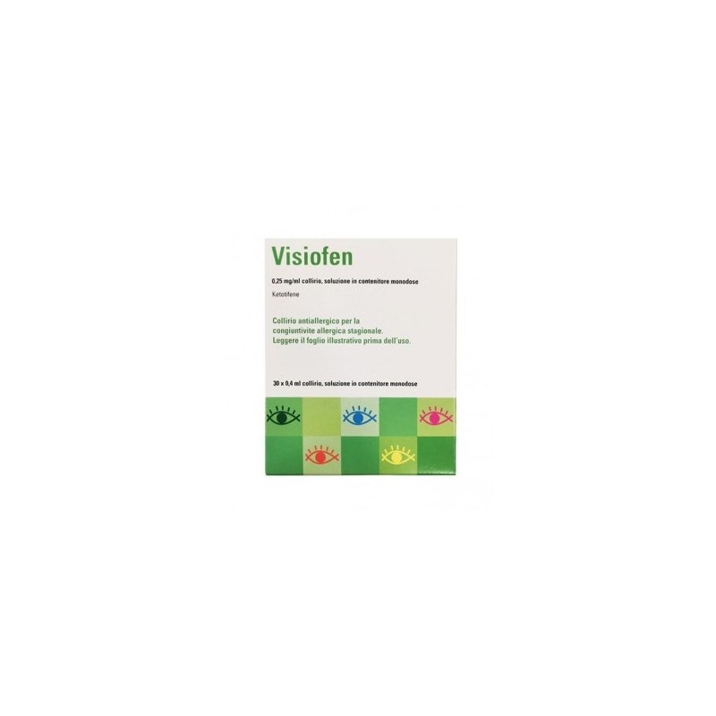 Omnivision Italia Visiofen 0,25 Mg/ml Collirio, Soluzione In Contenitore Monodose Ketotifene