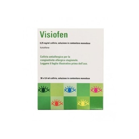 Omnivision Italia Visiofen 0,25 Mg/ml Collirio, Soluzione In Contenitore Monodose Ketotifene