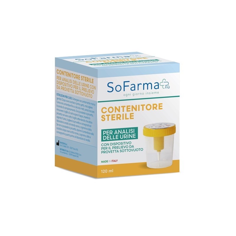 So. Farma. Morra Sekur Tainer Contenitore Urina Sofarmapiu' Da 120 Ml