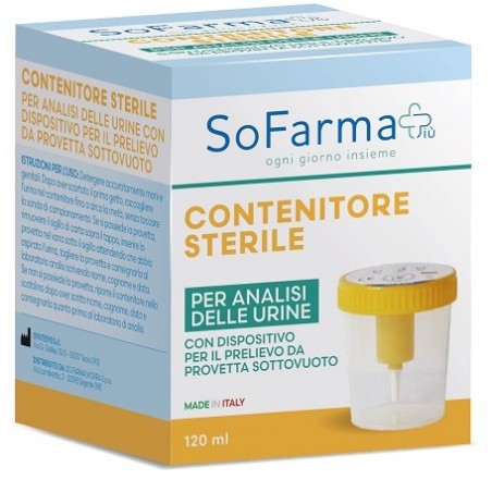 So. Farma. Morra Sekur Tainer Contenitore Urina Sofarmapiu' Da 120 Ml