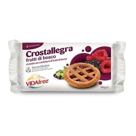 Unifarmed Vidafree Crostallegra Frutti Di Bosco 180 G