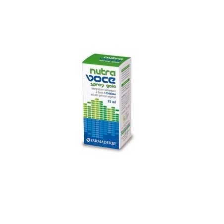 Farmaderbe Voce Spray Gola 15 Ml