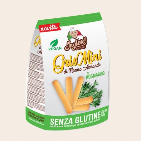 Gaia Inglese Grissini Rosmarino 60 G