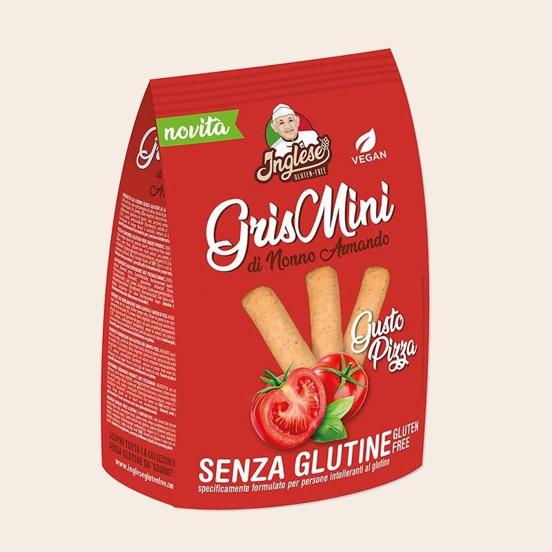 Gaia Inglese Gris Mini Pizza 60 G