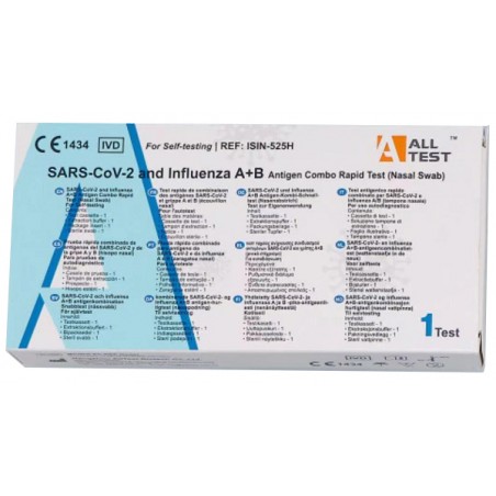 General Merchandising Test Antigenico Rapido Covid-19 Alltest Autodiagnostico Determinazione Qualitativa Antigeni Sars-cov-2 E I