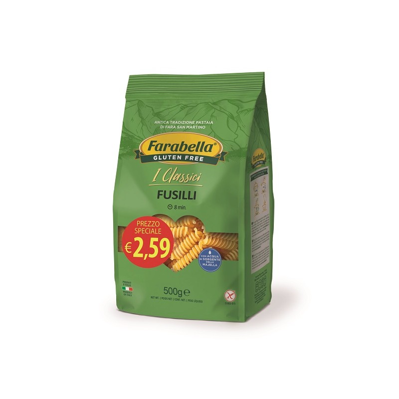 Bioalimenta Farabella Fusilli Promo 500 G