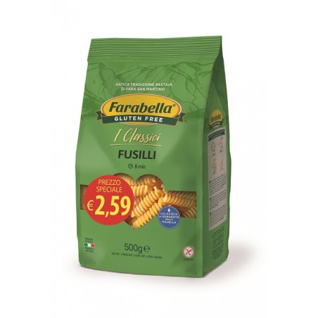 Bioalimenta Farabella Fusilli Promo 500 G