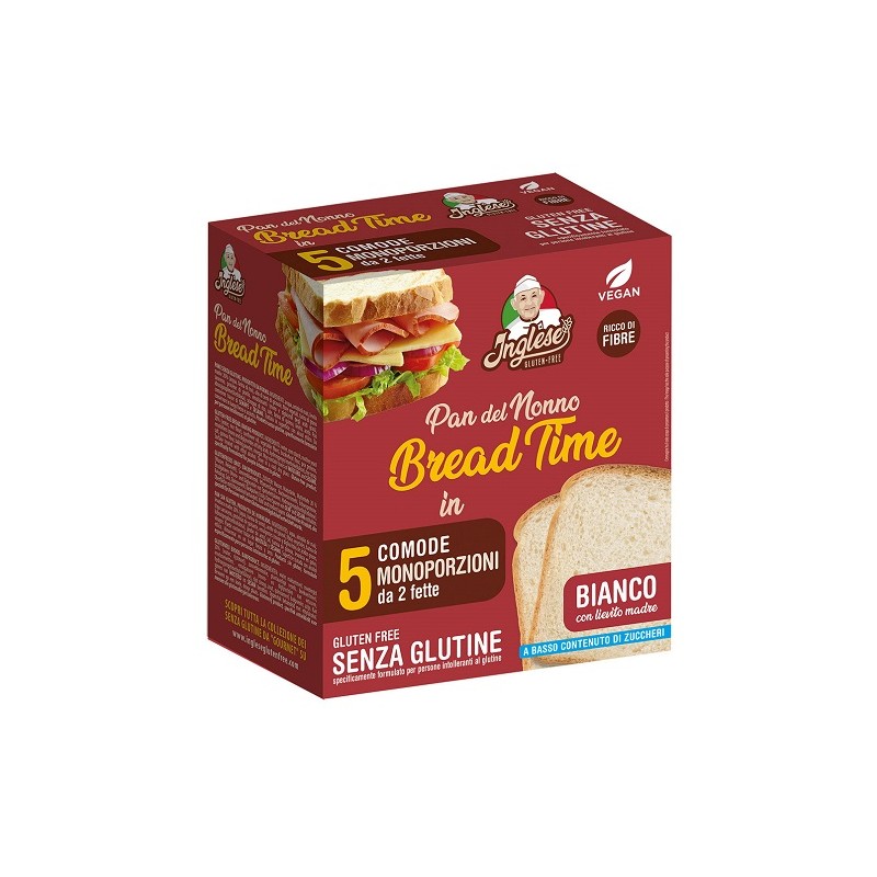 Gaia Inglese Bread Time Bianco 2 Pezzi Da 125 G