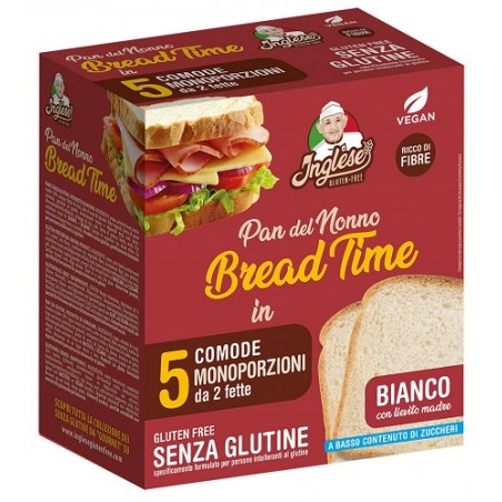 Gaia Inglese Bread Time Bianco 2 Pezzi Da 125 G