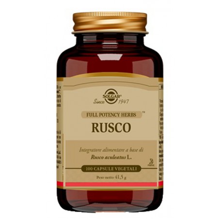 Solgar Rusco 100 Capsule Vegetali