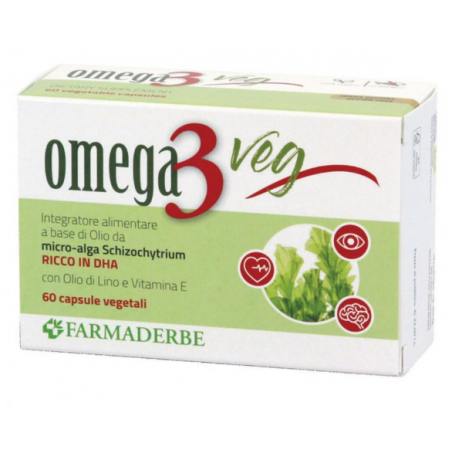 Farmaderbe Omega3 Veg 60 Capsule Vegetali