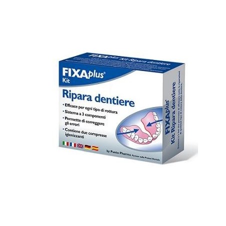 Dulac Farmaceutici 1982 Ripara Dentiere Kit Fixaplus