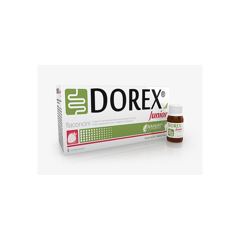 Dymalife Pharmaceutical Dorex 12 Flaconcini 10 Ml Junior