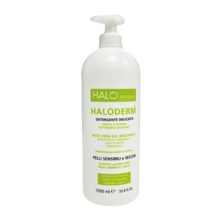 Halo Pharma Haloderm Detergente Delicato 1 L Flacone Hdpe2 Tappo C/pp92