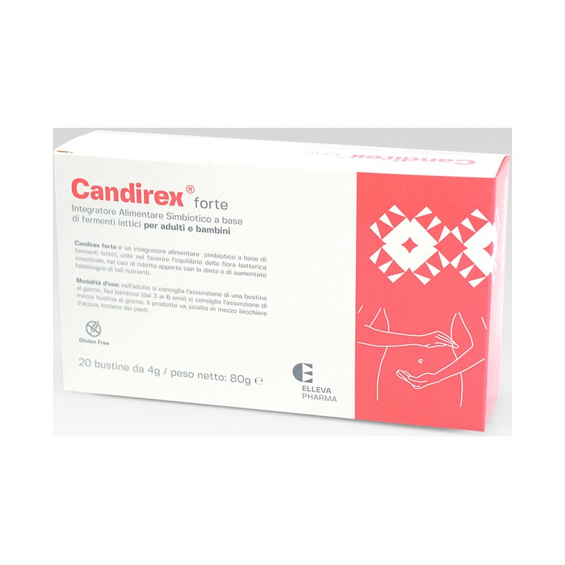 Elleva Pharma Candirex Forte 20 Bustine 90 G