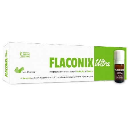 Fera Pharma S Flaconix Ultra 11 Flaconcini + 140 Mg Di Polvere