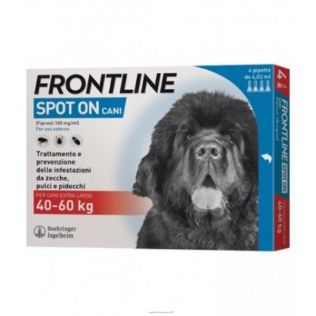 Frontline Spot-on Cani 40-60 kg 4 pipette