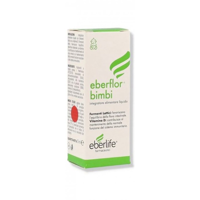 Eberlife Farmaceutici S Eberflor Bimbi Gocce 5 Ml