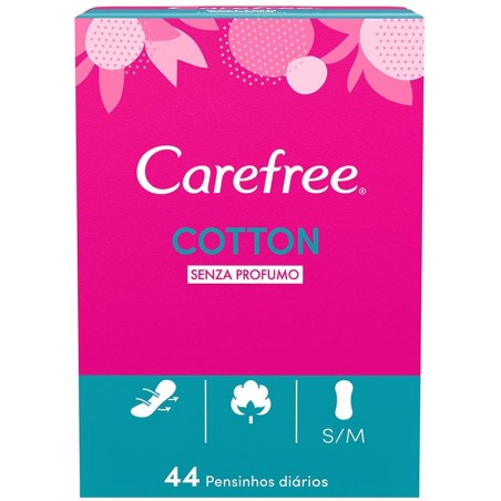 Johnson & Johnson Carefree Cotton Salvaslip 44 Pezzi