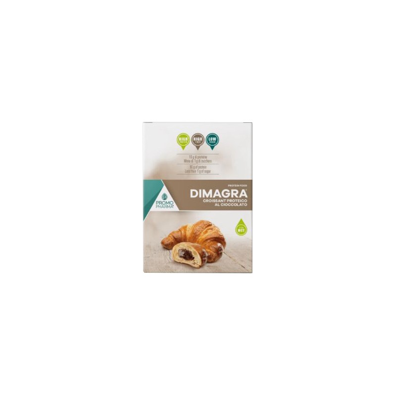 Promopharma Dimagra Croissant Proteico Cioccolato 195 G