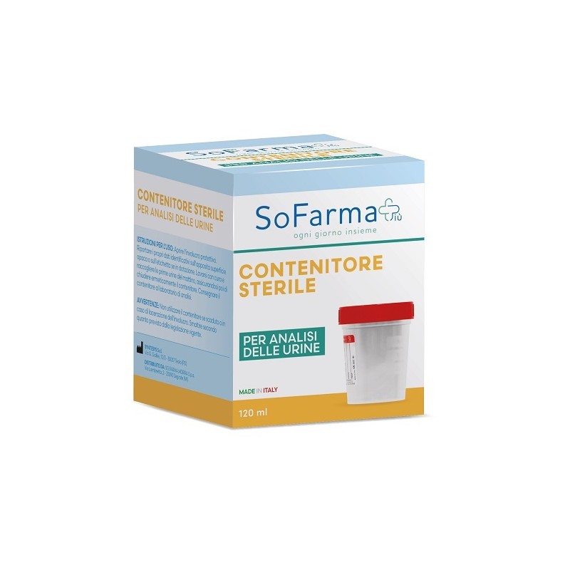 So. Farma. Morra Contenitore Urina Sofarmapiu' In Polipropilene Da 120 Ml