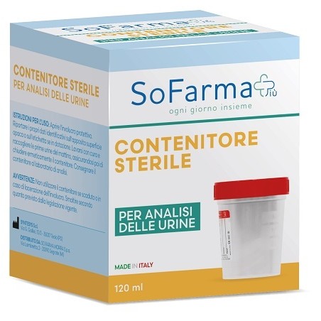 So. Farma. Morra Contenitore Urina Sofarmapiu' In Polipropilene Da 120 Ml