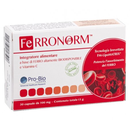 Pro-bio Integra Ferronorm 30 Capsule