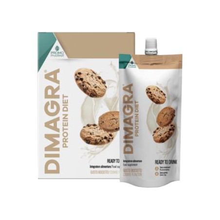 Promopharma Dimagra Protein Diet Biscotto 7 Pezzi Da 220 G