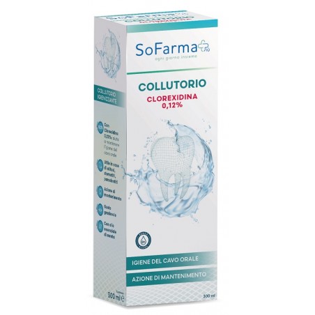 So. Farma. Morra Sofarmapiu' Collutorio Clorex 012 300 Ml