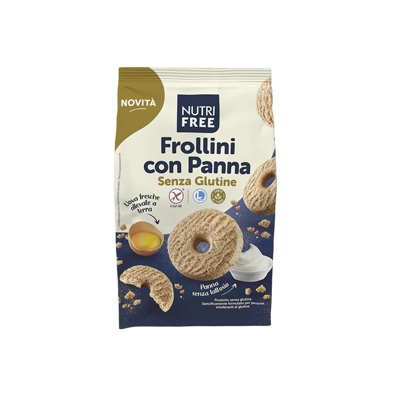 Nt Food Nutrifree Frollini Com Panna 250 G