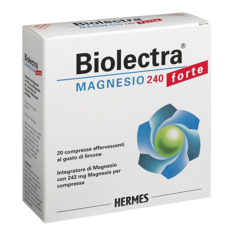 Hermes Arzneimittel Gmbh Biolectra Magnesio Forte 20 Compresse