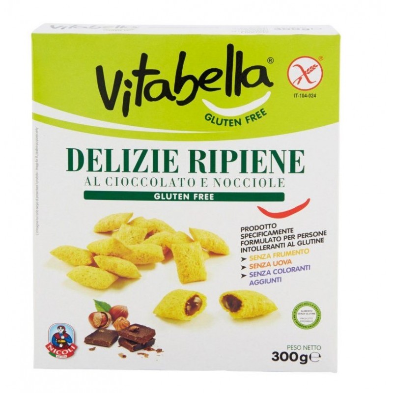 Molino Nicoli Vitabella Delizie Cioccolato/nocciole 300 G