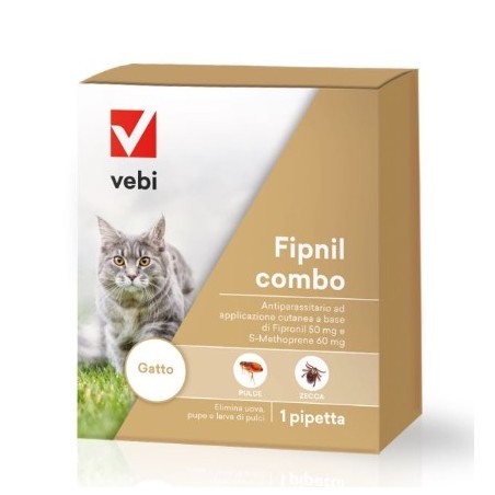 Fipnil Combo 1 pipetta gatto e furetti