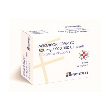 Farmed Macmiror Complex 500 Mg/200.000 U.i. Ovuli Vaginali Nifuratel E Nistatina