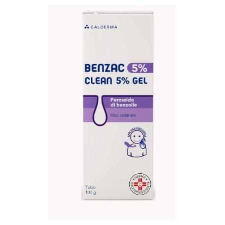 Farmed Benzac 5% Gel Benzac 10% Gel Benzac Clean 5% Gel Perossido Di Benzoile