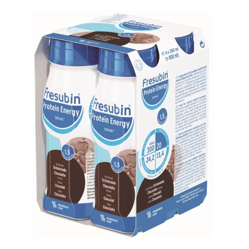 Fresenius Kabi Fresubin Protein Energy Drink Cioccolato 4 X 200 Ml